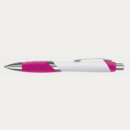 Borg Pen White Barrel+Pink