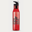 Nomad Drink Bottle Translucent+Red