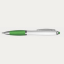 Vistro Stylus Pen White Barrels+Dark Green