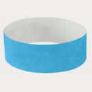 Tyvek Wrist Band+Neon Blue