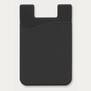 Silicone Smart Phone Wallet+Black