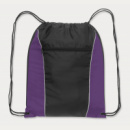 Ranger Drawstring Back Pack+Purple