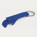 Snappy Bottle Opener Key Ring+Blue