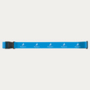 Full Colour Luggage Strap+Light Blue