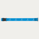 Full Colour Luggage Strap+Light Blue