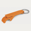 Snappy Bottle Opener Key Ring+Orange