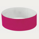 Tyvek Wrist Band+Cranberry