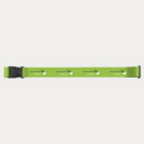 Full Colour Luggage Strap+Bright Green