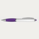 Vistro Stylus Pen White Barrels+Purple