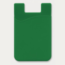 Silicone Smart Phone Wallet+Green
