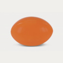 Stress Rugby Ball+Orange+Side