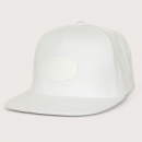 Regal Flat Peak Cap with Patch+White