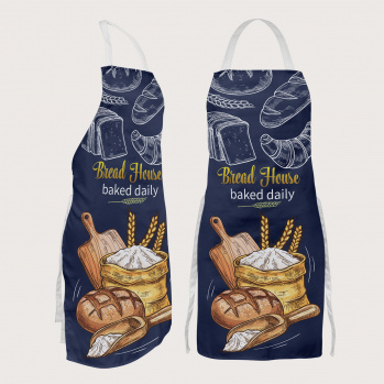 Renzo Full Colour Bib Apron