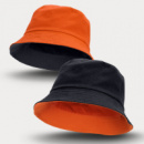 Reversible Bucket Hat+Orange