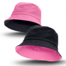 Reversible Bucket Hat+Pink