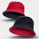 Reversible Bucket Hat+Red