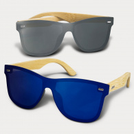 Ryder Mirror Lens Sunglasses (Bamboo) image
