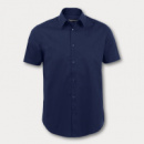 SOLS Broadway Short Sleeve Shirt+Dark Blue