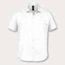 SOLS Broadway Short Sleeve Shirt+White