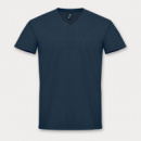 SOLS Imperial Mens V Neck T Shirt+Navy