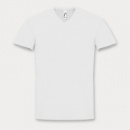 SOLS Imperial Mens V Neck T Shirt+White