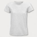 SOLS Pioneer Womens Organic T Shirt+Ash
