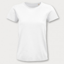 SOLS Pioneer Womens Organic T Shirt+White