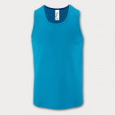 SOLS Sporty Mens Tank Top+Aqua