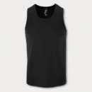 SOLS Sporty Mens Tank Top+Black