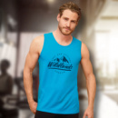 SOLS Sporty Mens Tank Top+in use