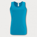 SOLS Sporty Womens Tank Top+Aqua