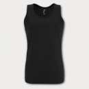 SOLS Sporty Womens Tank Top+Black