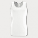 SOLS Sporty Womens Tank Top+White