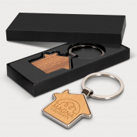 Santo House Shaped Key Ring image