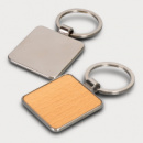 Santo Key Ring Square+Silver