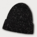 Snowflake Beanie+Black