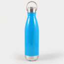 Soda Bottle with Hanger Lid+Light Blue