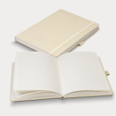 Terra Recycled Paper Hard Cover Notebook+open
