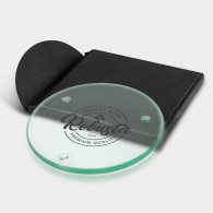 Venice Single Glass Coaster (Round) image