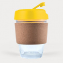 Vienna Eco Coffee Cup Cork Band+Yellow