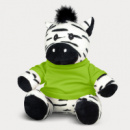 Zebra Plush Toy+Bright Green