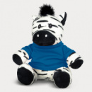 Zebra Plush Toy+Dark Blue
