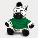 Zebra Plush Toy+Dark Green