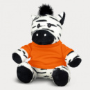 Zebra Plush Toy+Orange