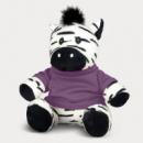 Zebra Plush Toy+Purple