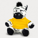 Zebra Plush Toy+Yellow