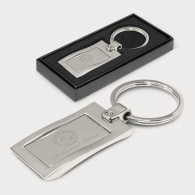 Wave Metal Key Ring image