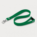 Silicone Lanyard+Dark Green