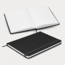 Omega Unlined Notebook+Black