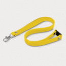 Silicone Lanyard+Yellow